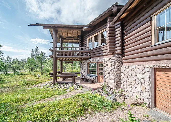 Apartament Utsu 1 - Traditional Lapland - Ski-in Ski-out By Aavalevi *